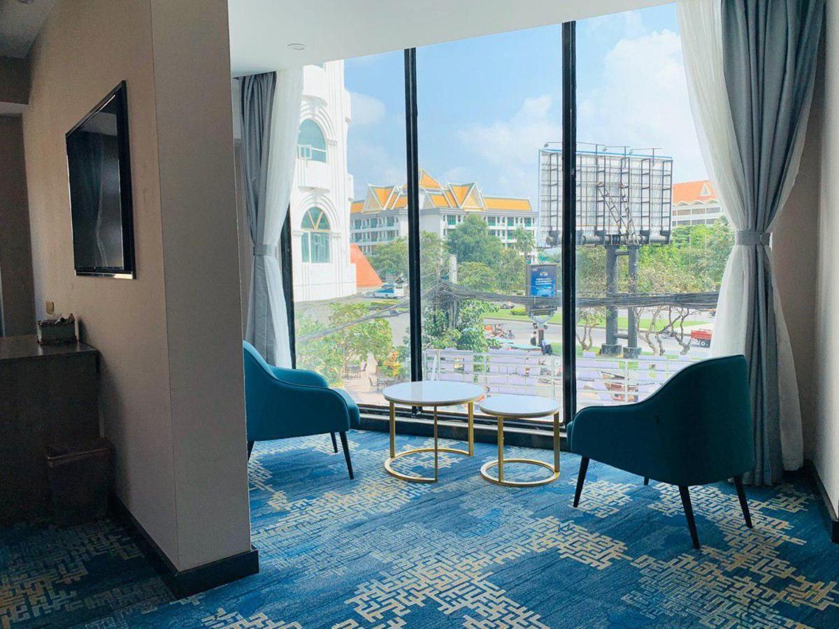 Jing Du Hotel Пномпень Экстерьер фото